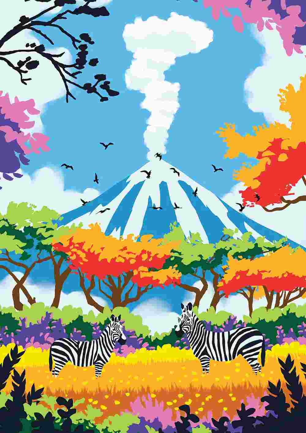 Puzzle Divoký život